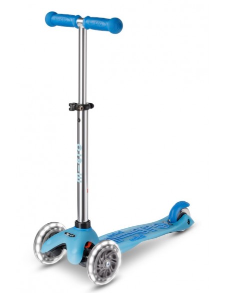 Comprar patinete micro mini deluxe led glow blau