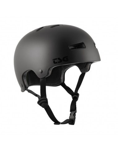 tsg helmet evolution solid color satin dark black