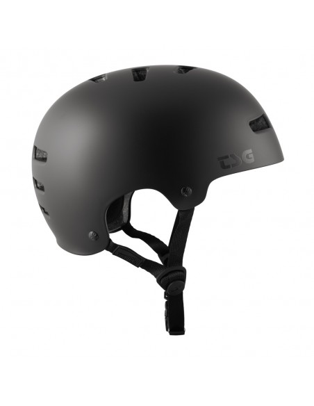 Comprar tsg helmet evolution solid color satin dark black