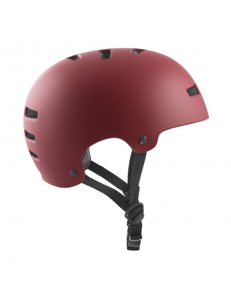 Comprar tsg helmet evolution solid color satin oxblood