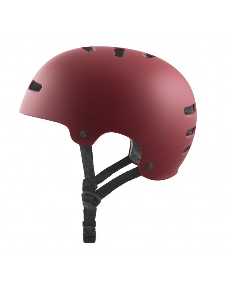 Venta tsg helmet evolution solid color satin oxblood