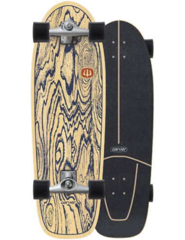 carver grain 31.25" komplett surfskate