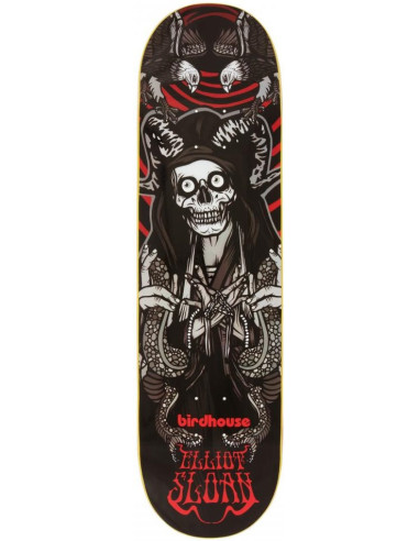 birdhouse pro deck sloan reaper 8.5" schwarz  - skateboard deck