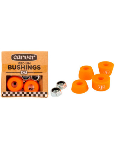 carver c7 medium bushing orange