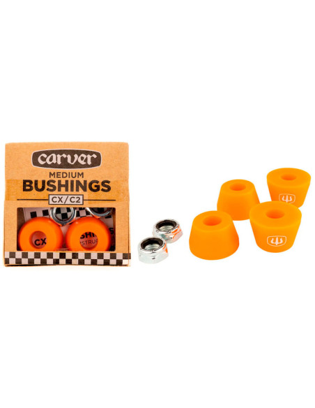 carver cx medium bushing orange