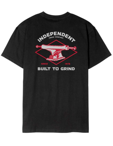 Comprar independent btg truck tee schwarzes t-shirt farbe schwarz