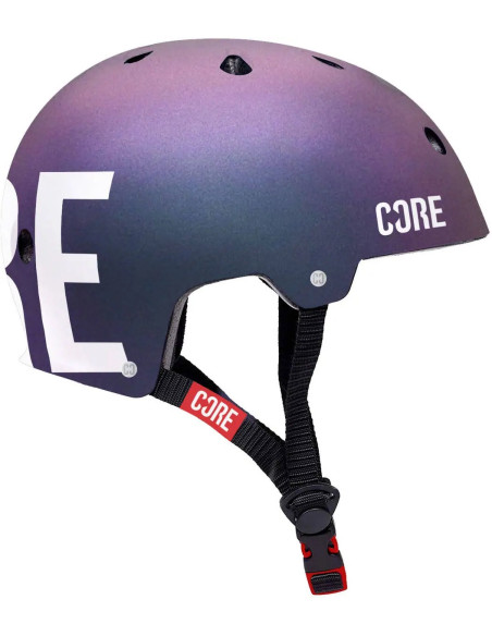 core street helmet neochrome - skate-, skateboard- und rollerhelm