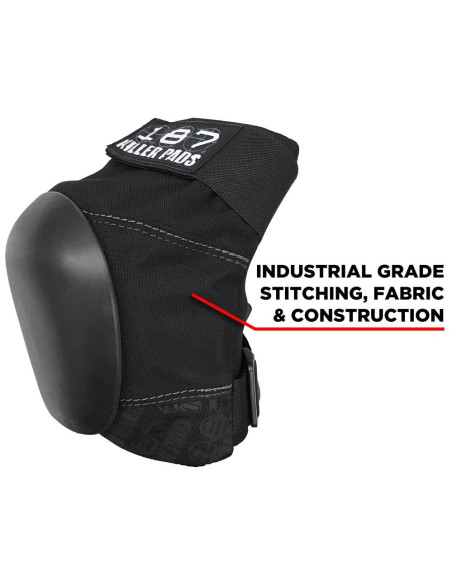 Venta set 187 pro knee pads schwarz-schwarz