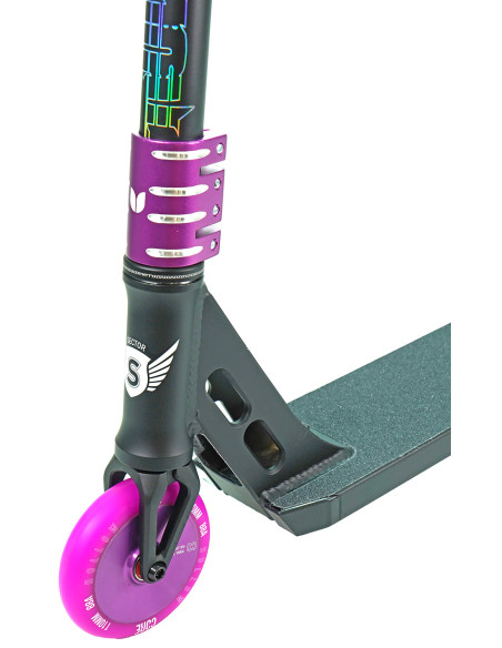 Comprar longway sector x blunt black & purple - freestyle scooter