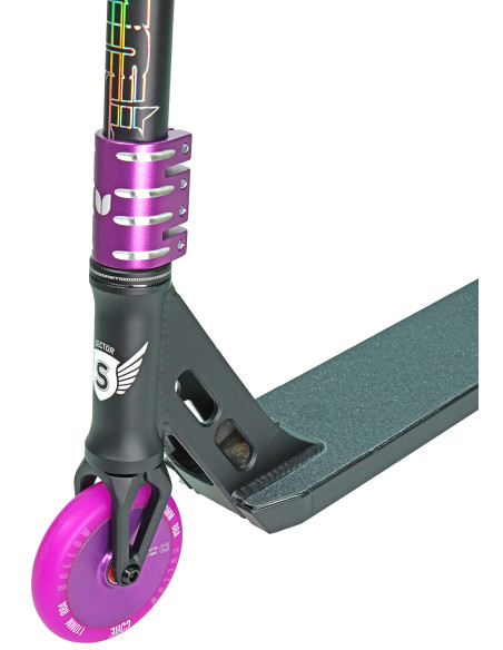 Oferta longway sector x blunt black & purple - freestyle scooter