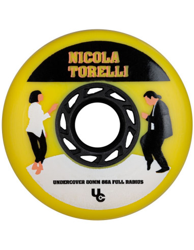 undercover wheels nicola torelli movie 80mm 86a - 4 pack