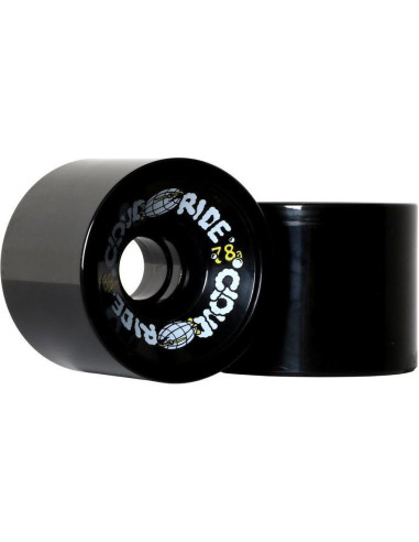 cloud ride wheels cruiser 69mm - 4 pack - schwarz