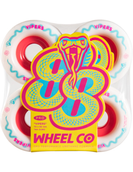 Venta 88 wheels 70mm viper pro freeride - 4 pack