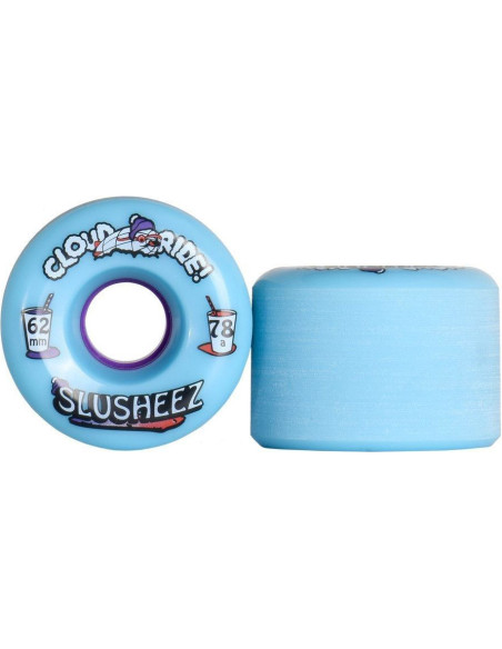 Comprar cloud ride wheels slusheez 62mm blau - 4 pack