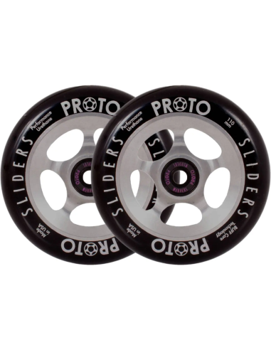 proto sliders black on raw 110mm