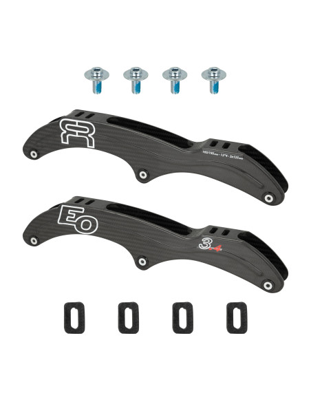 Características fr - eo carbon frames - 3x125 - 195/165 - carbon