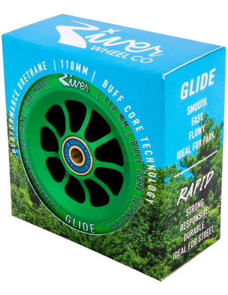 Oferta river glide wheels 110 emerald