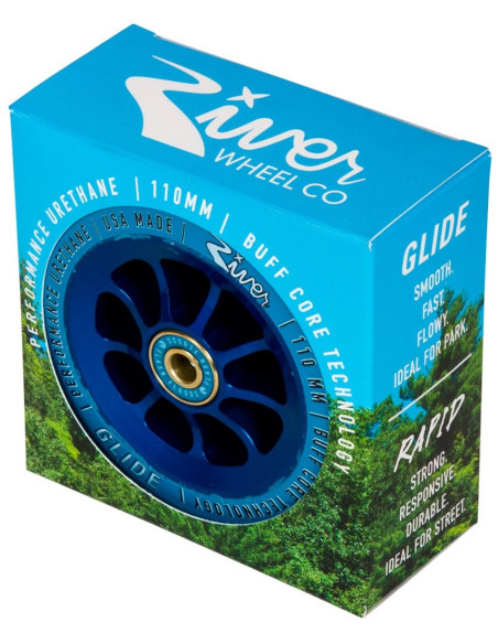 Oferta river glide wheels 110 sapphir blau