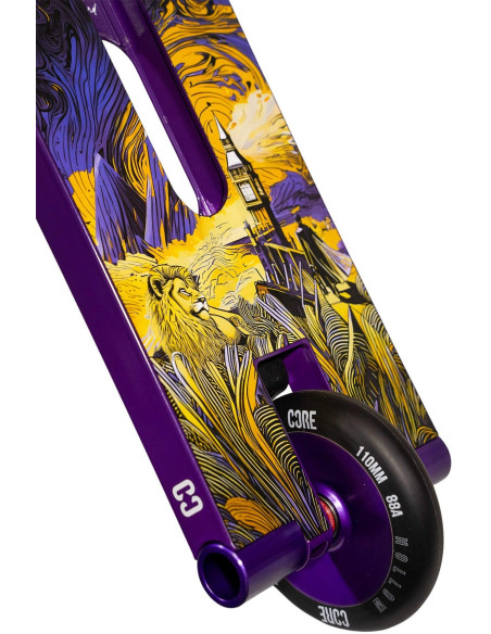 Opinión de core st2 halfbarz deep purple scooter