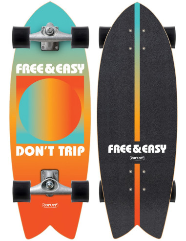 carver free & easy gradient sun 29.25" cx trucks